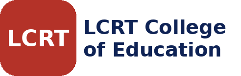 LCRT College of Education logo